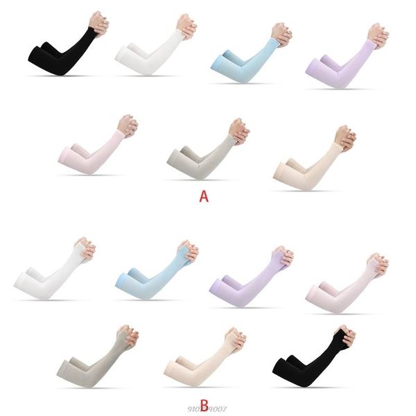 outdoor sports ice silk sunscreen sleeves long gloves sun uv protection hand protector cover arm half finger 2021 elbow & knee pads, Black;gray
outdoor sports ice silk sunscreen sleeves long gloves sun uv protection hand protector cover arm half finger 2021 elbow & knee pads, Black;gray