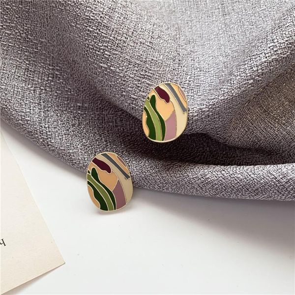 silver needle korean elegant simple morandi color ear stud girl's non-mainstream candy-colored earrings clip, Golden;silver
silver needle korean elegant simple morandi color ear stud girl's non-mainstream candy-colored earrings clip, Golden;silver