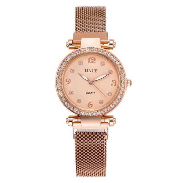 wristwatches rose gold women watch 2021 magnetic starry sky lady wrist mesh female clock for dropship relogio feminino, Slivery;brown
wristwatches rose gold women watch 2021 magnetic starry sky lady wrist mesh female clock for dropship relogio feminino, Slivery;brown