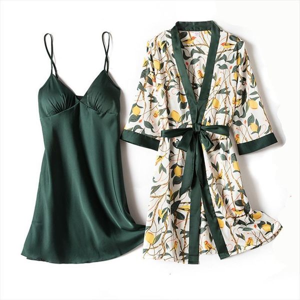 nighty amp robe suit womens sleepwears print flower kimono bathrobe gown casual satin 2pcs sleep set intimate lingerie homewear, Black;red
nighty amp robe suit womens sleepwears print flower kimono bathrobe gown casual satin 2pcs sleep set intimate lingerie homewear, Black;red