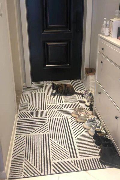 carpets creativity stripe diy highend wireng floor mat light luxury doormat hall step on the foot pad easy to clean durable cushion
carpets creativity stripe diy highend wireng floor mat light luxury doormat hall step on the foot pad easy to clean durable cushion