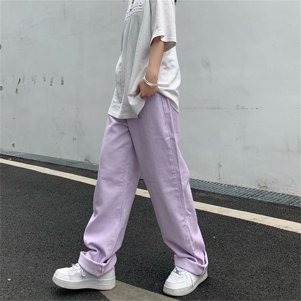 women's jeans vintage straight baggy high waist korean fashion streetwear casual pants femme wide leg purple mom denim trouser 220304, Blue
women's jeans vintage straight baggy high waist korean fashion streetwear casual pants femme wide leg purple mom denim trouser 220304, Blue