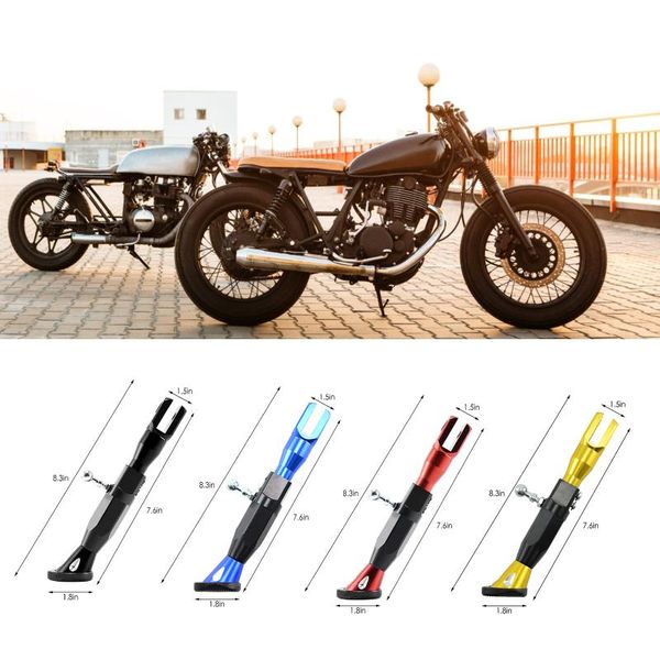 pedals 4 colors aluminum alloy motorcycle adjustable kickstand foot side stand for scooter parts accessories
pedals 4 colors aluminum alloy motorcycle adjustable kickstand foot side stand for scooter parts accessories