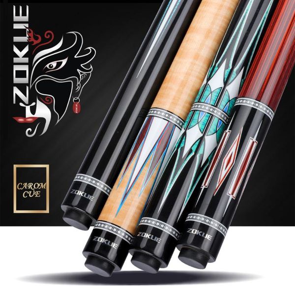 arrival zokue-1/2/3/4 billiard carom cue 12mm tip solid maple shaft professional 3 cushion game with gifts cues
arrival zokue-1/2/3/4 billiard carom cue 12mm tip solid maple shaft professional 3 cushion game with gifts cues