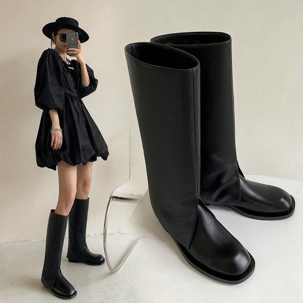 boots faux long woman cowhide knee flat heel shoes designer ladies slip on daily high black modern
boots faux long woman cowhide knee flat heel shoes designer ladies slip on daily high black modern