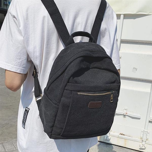 backpack canvas 's simple casual korean all-match high school junior students middle schoolbag female
backpack canvas 's simple casual korean all-match high school junior students middle schoolbag female