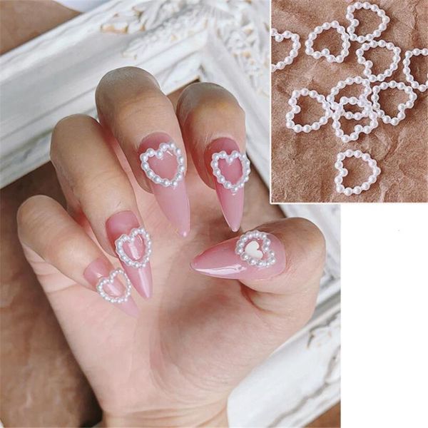 nail art decorations 100pcs/bag korea hollow heart pearl charms11mm jewelry sticker pearls graduated color for nails design a604, Silver;gold
nail art decorations 100pcs/bag korea hollow heart pearl charms11mm jewelry sticker pearls graduated color for nails design a604, Silver;gold
