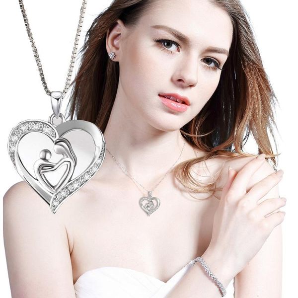 chains 2021 fashion smooth mother's day maternal love pendant necklace woman jewelry anniversary birthday gifts kpop vintage initial(, Silver
chains 2021 fashion smooth mother's day maternal love pendant necklace woman jewelry anniversary birthday gifts kpop vintage initial(, Silver