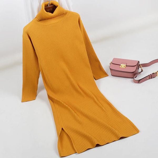casual dresses collar split knitting dress straight pullovers knitwear big yards long sweater sleeved vertical stripes pit, Black;gray
casual dresses collar split knitting dress straight pullovers knitwear big yards long sweater sleeved vertical stripes pit, Black;gray