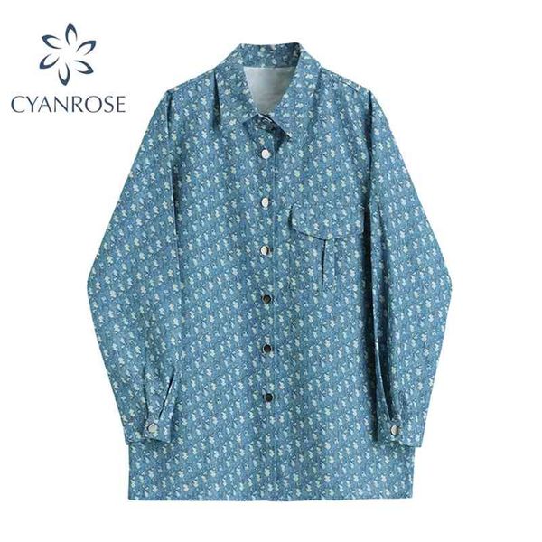 vintage print blouse women spring long sleeve turn down collar loose oversize pocket korean chic elegant female shirt 210430, White
vintage print blouse women spring long sleeve turn down collar loose oversize pocket korean chic elegant female shirt 210430, White
