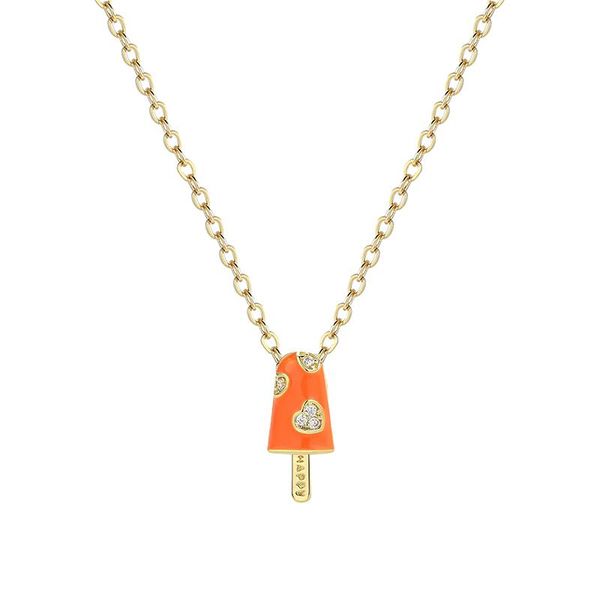 pendant necklaces 2021 summer rainbow lce cream necklace for woman metal party gift fresh and sweet, suitable traveling wearin, Silver
pendant necklaces 2021 summer rainbow lce cream necklace for woman metal party gift fresh and sweet, suitable traveling wearin, Silver