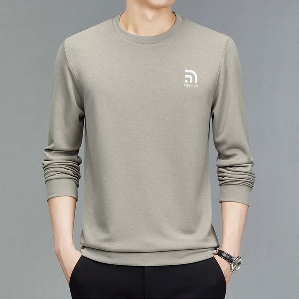 men's long sleeved t-shirt 2021 spring and autumn korean version trend loose sweater brand with bottom cloth, White;black
men's long sleeved t-shirt 2021 spring and autumn korean version trend loose sweater brand with bottom cloth, White;black