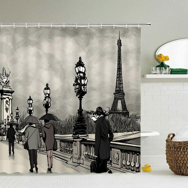 paris iron tower shower curtains bathroom curtain waterproof frabic sketch scenery bath with hooks decoration screen
paris iron tower shower curtains bathroom curtain waterproof frabic sketch scenery bath with hooks decoration screen