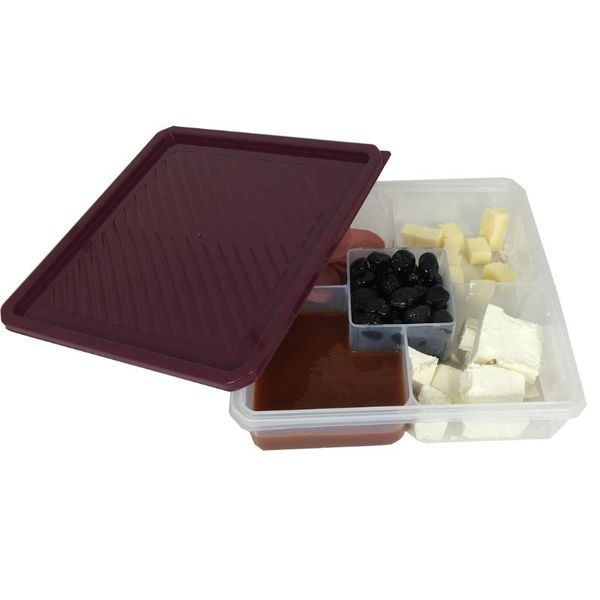 dinnerware sets smart 5 compartment organizer square box breakfast lunch for special kitchen storage container
dinnerware sets smart 5 compartment organizer square box breakfast lunch for special kitchen storage container