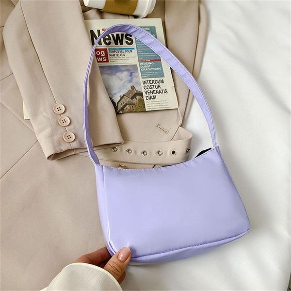 soft pu leather women purple underarm bag retro solid ladies baguette handbags fashion design girls small shoulder bags waist 
soft pu leather women purple underarm bag retro solid ladies baguette handbags fashion design girls small shoulder bags waist