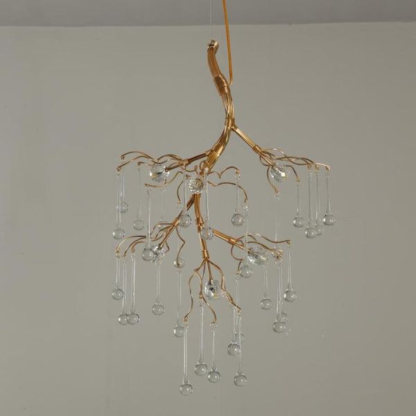 creative g4 led gold/silver crystal water drop chandeliers hall lobby loft retro gold branch hanging light lamp lighting
creative g4 led gold/silver crystal water drop chandeliers hall lobby loft retro gold branch hanging light lamp lighting