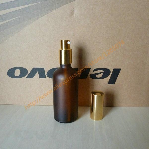 storage bottles & jars 100ml brown/clear/blue/green frosted glass perfume bottle with aluminum shiny gold pump.for lotion cream and essentia
storage bottles & jars 100ml brown/clear/blue/green frosted glass perfume bottle with aluminum shiny gold pump.for lotion cream and essentia
