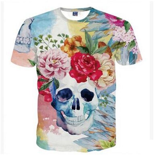 3d rose skull tshirt hip hop digital print camisa masculina european and american style slim t shirt for male, White;black
3d rose skull tshirt hip hop digital print camisa masculina european and american style slim t shirt for male, White;black
