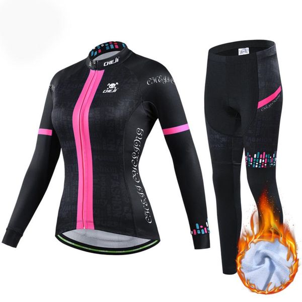 racing sets women cycling jersey set long sleeve zipper jacket pants autumn warm breathable mtb bike clothes feminino roupa de ciclismo, Black;blue
racing sets women cycling jersey set long sleeve zipper jacket pants autumn warm breathable mtb bike clothes feminino roupa de ciclismo, Black;blue