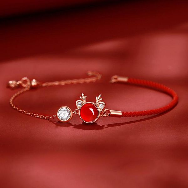 charm bracelets all the way there is you deer hand rope forbidden city bracelet female natal year transfer bead shop red, Golden;silver
charm bracelets all the way there is you deer hand rope forbidden city bracelet female natal year transfer bead shop red, Golden;silver