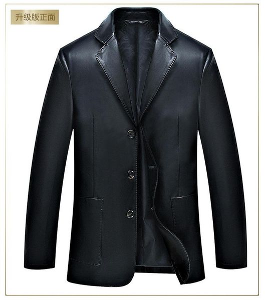 for faux blazer men large size clothing men's casual single breasted leather suit collar jacket m-7xl fur &, Black
for faux blazer men large size clothing men's casual single breasted leather suit collar jacket m-7xl fur &, Black