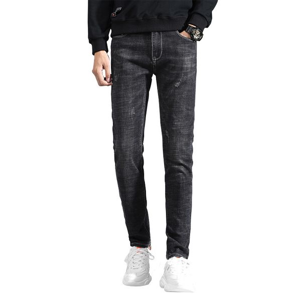 men's jeans winter for men, straight pants, korean version of thickened youth wear vwas, Blue
men's jeans winter for men, straight pants, korean version of thickened youth wear vwas, Blue