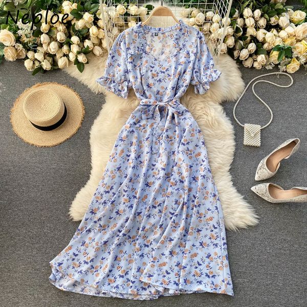 neploe sweet flower print ruffles design v neck dress chic drawstring high waist women dresses beach style slim fit vestidos 210423, Black;gray
neploe sweet flower print ruffles design v neck dress chic drawstring high waist women dresses beach style slim fit vestidos 210423, Black;gray