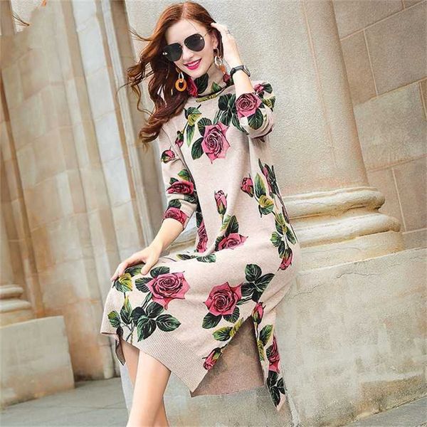 autumn winter casual vintage warm floral knited sweater dress print 3xl plus size women elegant bodycon long wool sweaters 211119, Black;gray
autumn winter casual vintage warm floral knited sweater dress print 3xl plus size women elegant bodycon long wool sweaters 211119, Black;gray