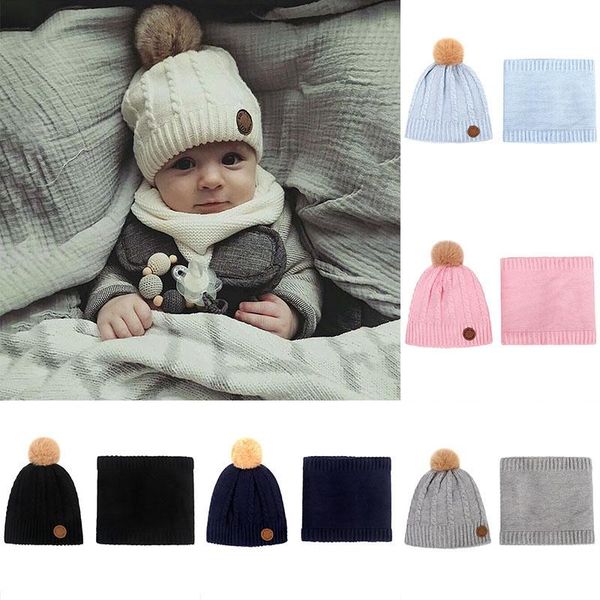 caps & hats 2pcs/set autumn winter warm knitted baby hat neck wrap set cute pompom thick infant girl boy beanie bonnet solid color kid scarf, Yellow
caps & hats 2pcs/set autumn winter warm knitted baby hat neck wrap set cute pompom thick infant girl boy beanie bonnet solid color kid scarf, Yellow