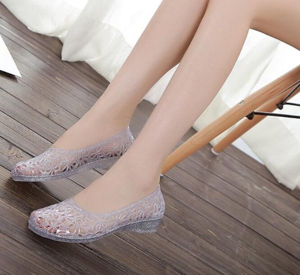 2021 new summer women's sandals hollow plastic crystal shoes baotou mesh bird's nest hole shoes flat beach rain boots, Black
2021 new summer women's sandals hollow plastic crystal shoes baotou mesh bird's nest hole shoes flat beach rain boots, Black