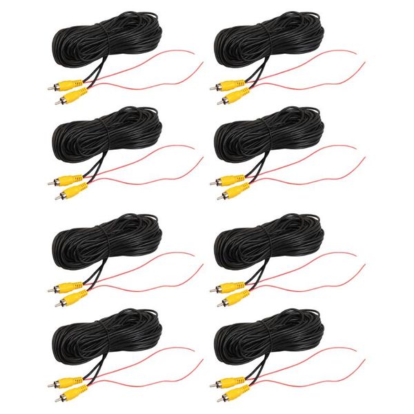 car rear view cameras& parking sensors 8 pieces rca video extension cable with detection wire reverse trigger lead 20ft
car rear view cameras& parking sensors 8 pieces rca video extension cable with detection wire reverse trigger lead 20ft