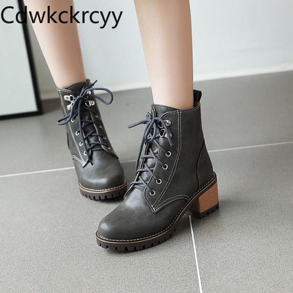 boots winter the fashion round head thick heel college style leisure plus velvet keep warm high women, Black
boots winter the fashion round head thick heel college style leisure plus velvet keep warm high women, Black