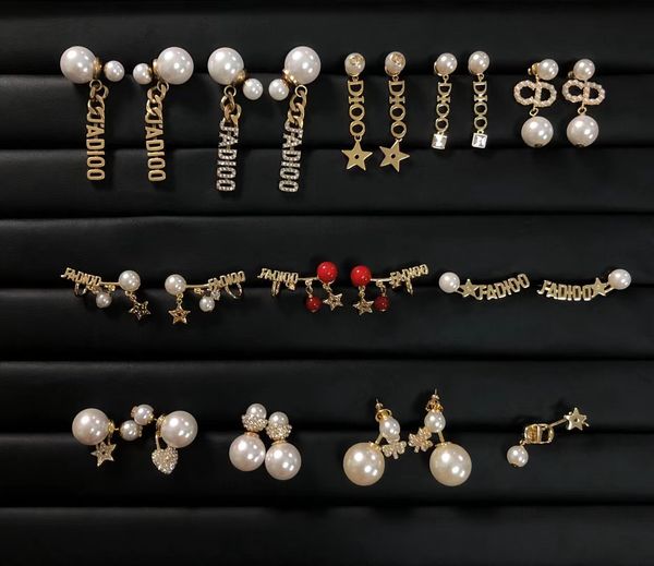 design jewelry new product earrings brass letters inlaid with diamond personalized advanced temperament 925 earrings female, Golden
design jewelry new product earrings brass letters inlaid with diamond personalized advanced temperament 925 earrings female, Golden