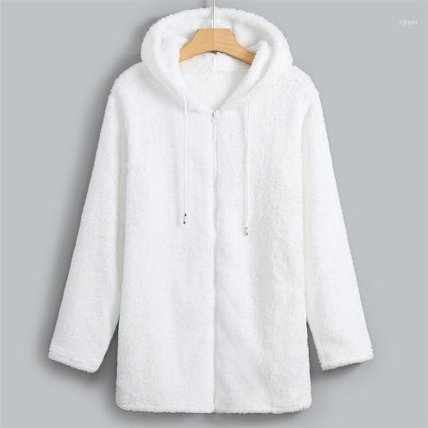 women's down & parkas faux fur coat with hood casual loose white green khaki jacket teddy outcoat nice winter women jaqueta feminina #5, Black
women's down & parkas faux fur coat with hood casual loose white green khaki jacket teddy outcoat nice winter women jaqueta feminina #5, Black