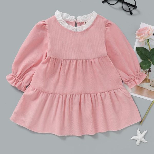girl's dresses spring baby girl clothes born solid pink long sleeve ruffles dress toddler outfits, Red;yellow
girl's dresses spring baby girl clothes born solid pink long sleeve ruffles dress toddler outfits, Red;yellow