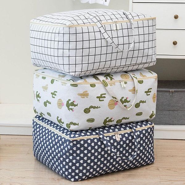foldable storage bags cotton linen wardrobe organizer nordic style portable quilt clothing moving packaging &
foldable storage bags cotton linen wardrobe organizer nordic style portable quilt clothing moving packaging &
