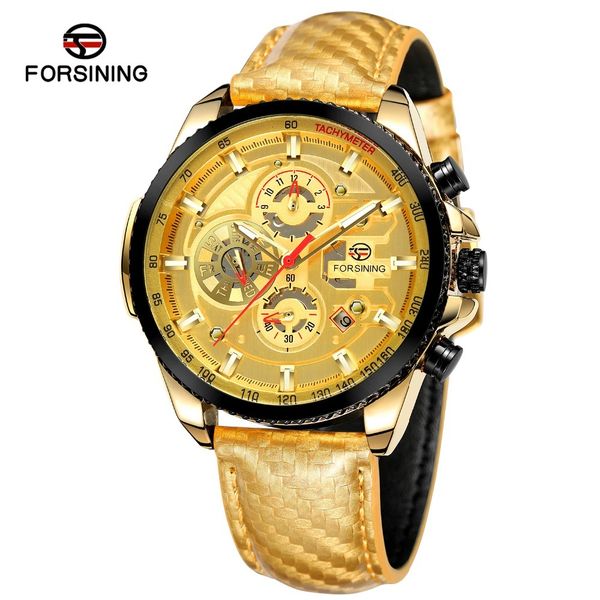 furnishing gold men mechanical watch 3 dial calendar automatic self-wind clock leather brand luxury sports watches, Slivery;brown
furnishing gold men mechanical watch 3 dial calendar automatic self-wind clock leather brand luxury sports watches, Slivery;brown