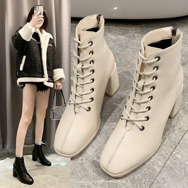 boots one yona 2021 winter plush all-match women keep warm square toe heel high heels, Black
boots one yona 2021 winter plush all-match women keep warm square toe heel high heels, Black