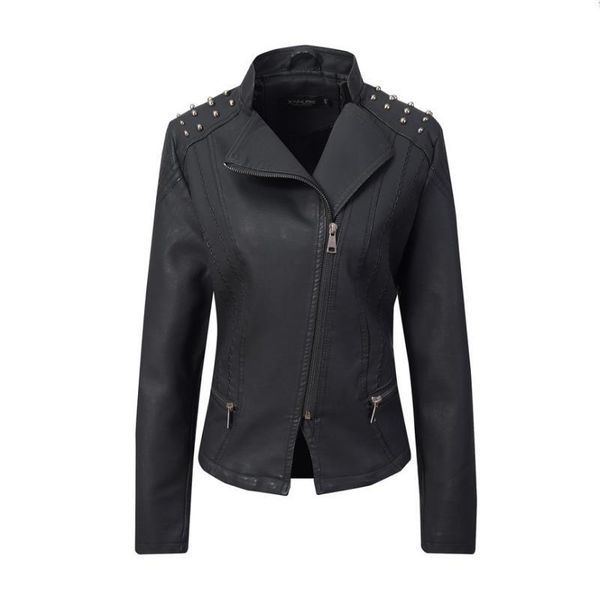women's jackets money women pu leather jacket female slim autumn coat casual motorcycle fashion streetwear punk outerwear clothing, Black;brown
women's jackets money women pu leather jacket female slim autumn coat casual motorcycle fashion streetwear punk outerwear clothing, Black;brown