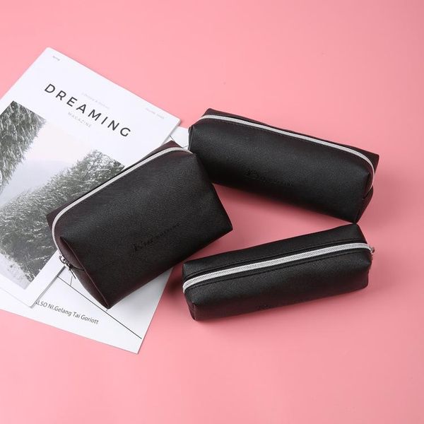 pencil bags large box for boys black leather cases girls cute capacity zipper bag school supplies
pencil bags large box for boys black leather cases girls cute capacity zipper bag school supplies