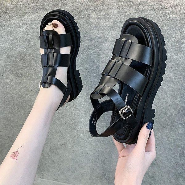 sandals female sandal comfort shoes for women breathable closed toe 2021 women's ladies block retro gladiator, Black
sandals female sandal comfort shoes for women breathable closed toe 2021 women's ladies block retro gladiator, Black
