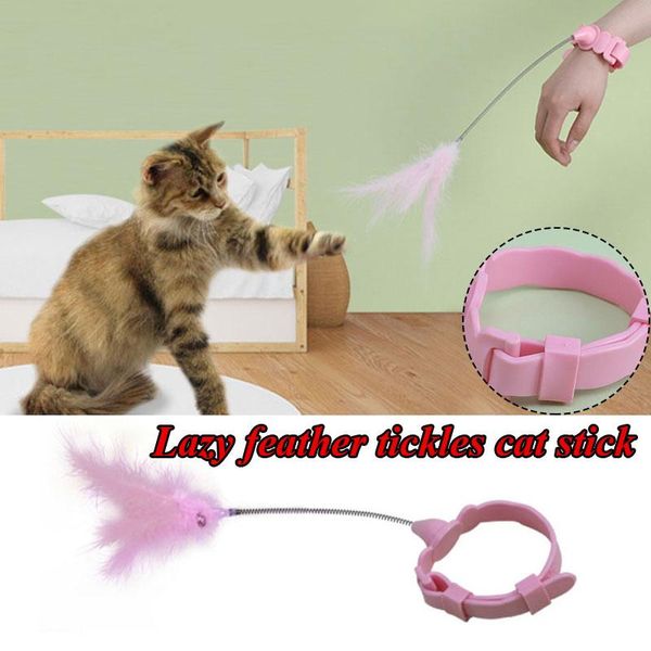 cat toys teaser feather kitten toy collar funny stick interesting foot interactive pet supplies
cat toys teaser feather kitten toy collar funny stick interesting foot interactive pet supplies