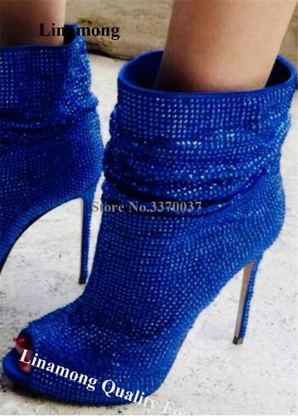 boots bling women luxurious rhinestone stiletto heel short blue gold silver crystal high ankle booties dress heels, Black
boots bling women luxurious rhinestone stiletto heel short blue gold silver crystal high ankle booties dress heels, Black