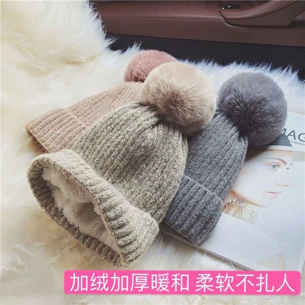 caps & hats 2021 hat women's autumn and winter warm knitted plus velvet thick woolen, Yellow
caps & hats 2021 hat women's autumn and winter warm knitted plus velvet thick woolen, Yellow