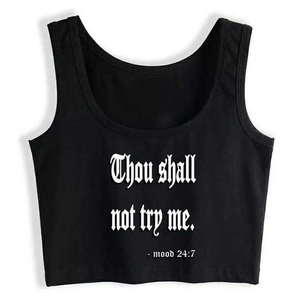 women's tanks & camis crop female tee, mood 247, thou shall not try me street inscriptions custom tank women, White
women's tanks & camis crop female tee, mood 247, thou shall not try me street inscriptions custom tank women, White
