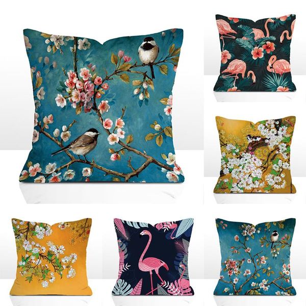 cushion/decorative pillow plum blossom cushion flamingo birds cherry cover for home chair sofa decoration yellow pillowcases
cushion/decorative pillow plum blossom cushion flamingo birds cherry cover for home chair sofa decoration yellow pillowcases