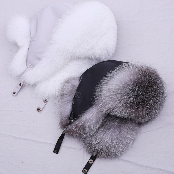 100% real fur hat for women natural silver fox fur russian ushanka hats winter thick warm ears fashion bomber cap, Blue;gray
100% real fur hat for women natural silver fox fur russian ushanka hats winter thick warm ears fashion bomber cap, Blue;gray