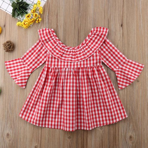 girl's dresses dress, plaid flared sleeve ruffle collar backless bowknot dress for birthday party vacation, Red;yellow
girl's dresses dress, plaid flared sleeve ruffle collar backless bowknot dress for birthday party vacation, Red;yellow