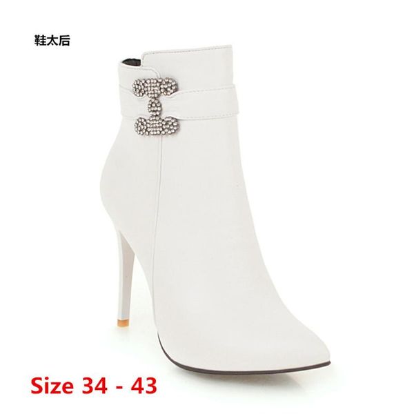 boots woman high heel heels for women shoes spring autumn ankle booties female big size 34 - 43, Black
boots woman high heel heels for women shoes spring autumn ankle booties female big size 34 - 43, Black