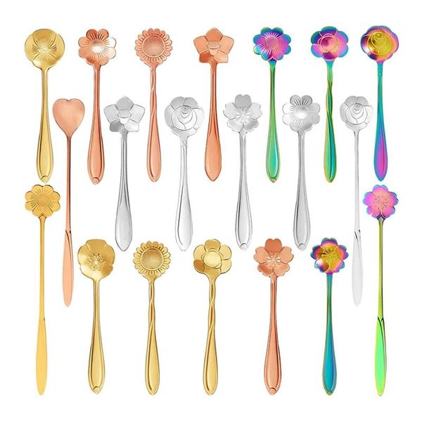 spoons 20 pcs flower spoon set,stainless steel spoon,reusable stirring for coffee,tea,cake,dessert,ice cream(4.9&7 inch)
spoons 20 pcs flower spoon set,stainless steel spoon,reusable stirring for coffee,tea,cake,dessert,ice cream(4.9&7 inch)